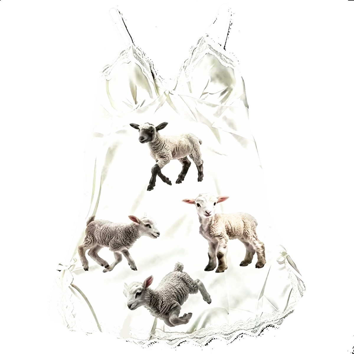 lamb.jpg Silk Dress