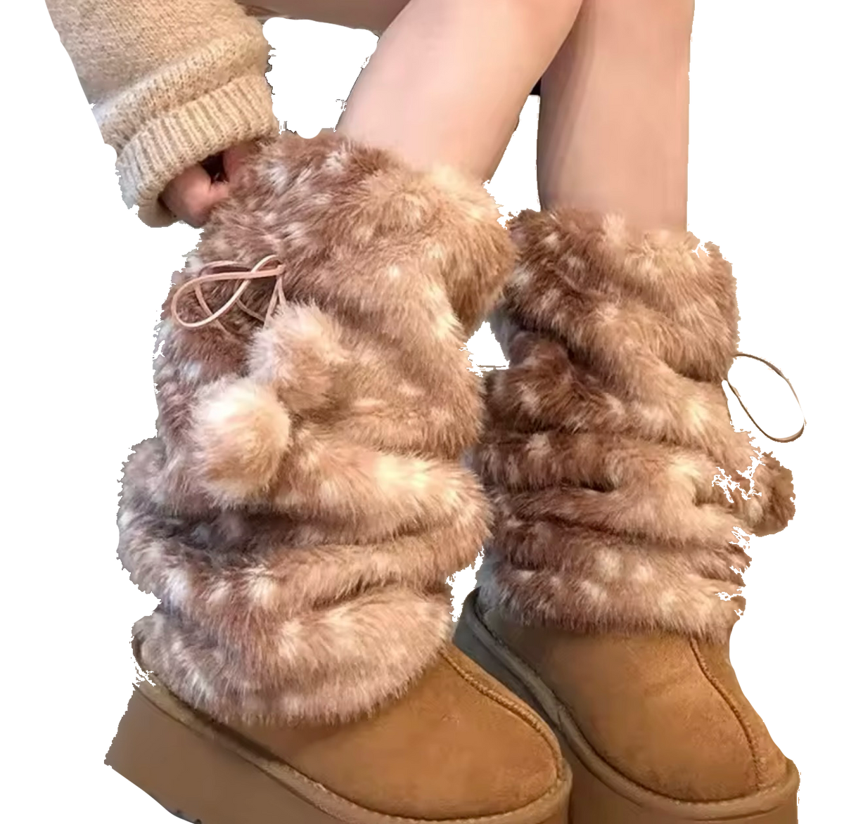 Dew Drop Deer Leg Warmers