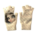 Deaddy Bear Fingerless Gloves